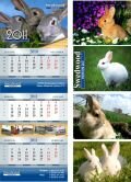 Календарь трио компании Swedwood на 2011г.